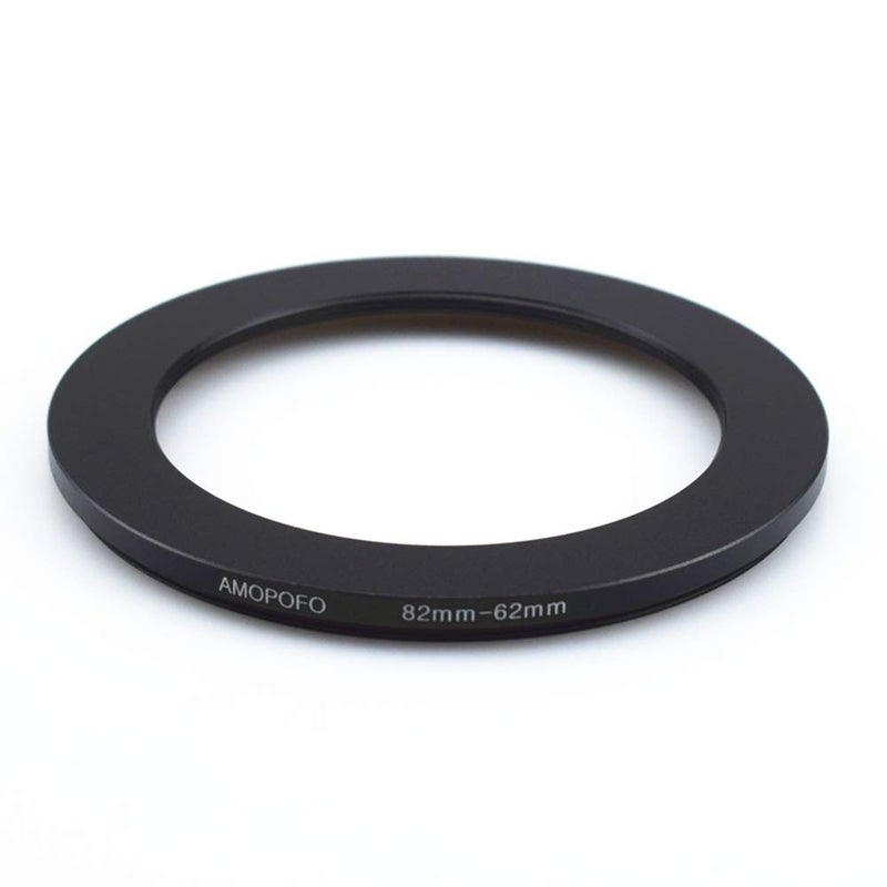 Amopofo 82 to 62mm Metal Ring/82mm to 62mm Step Down Rings Filter Adapter for UV,ND,CPL,Metal Step Down Rings,Compatible with All 82mm Camera Lenses & 62mm Accessories - Image 4